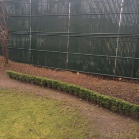 Création d'une clôture de 4m